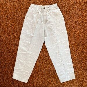 Vintage 90s STRUCTURE Linen Pants | S